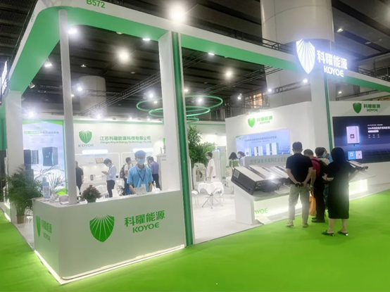 展会直击丨科曜能源30-60kW光储混合逆变器及储能一体系统新品发布