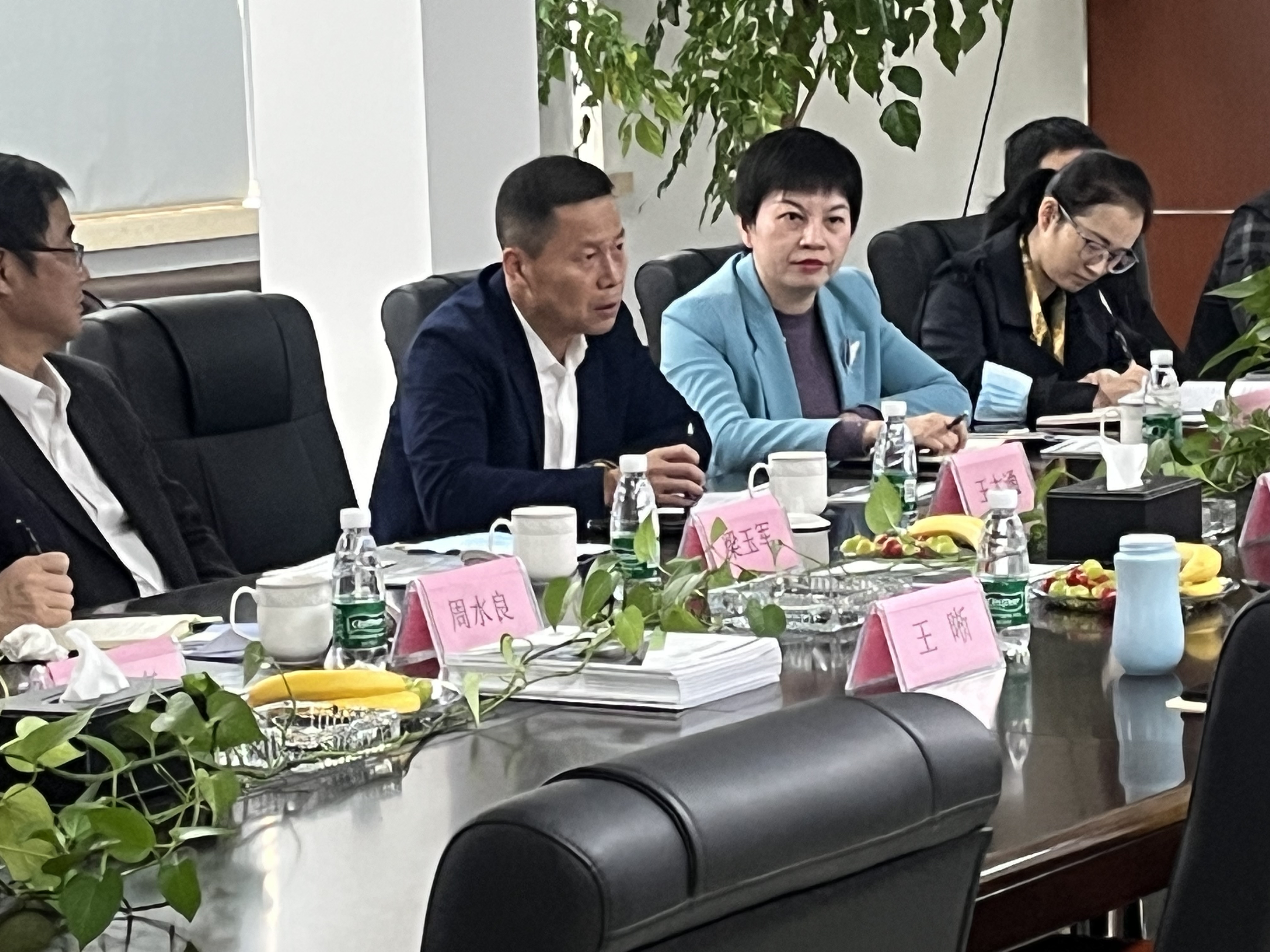 动态丨广州市黄埔区政府常务副区长王大通一行莅临科曜能源调研考察