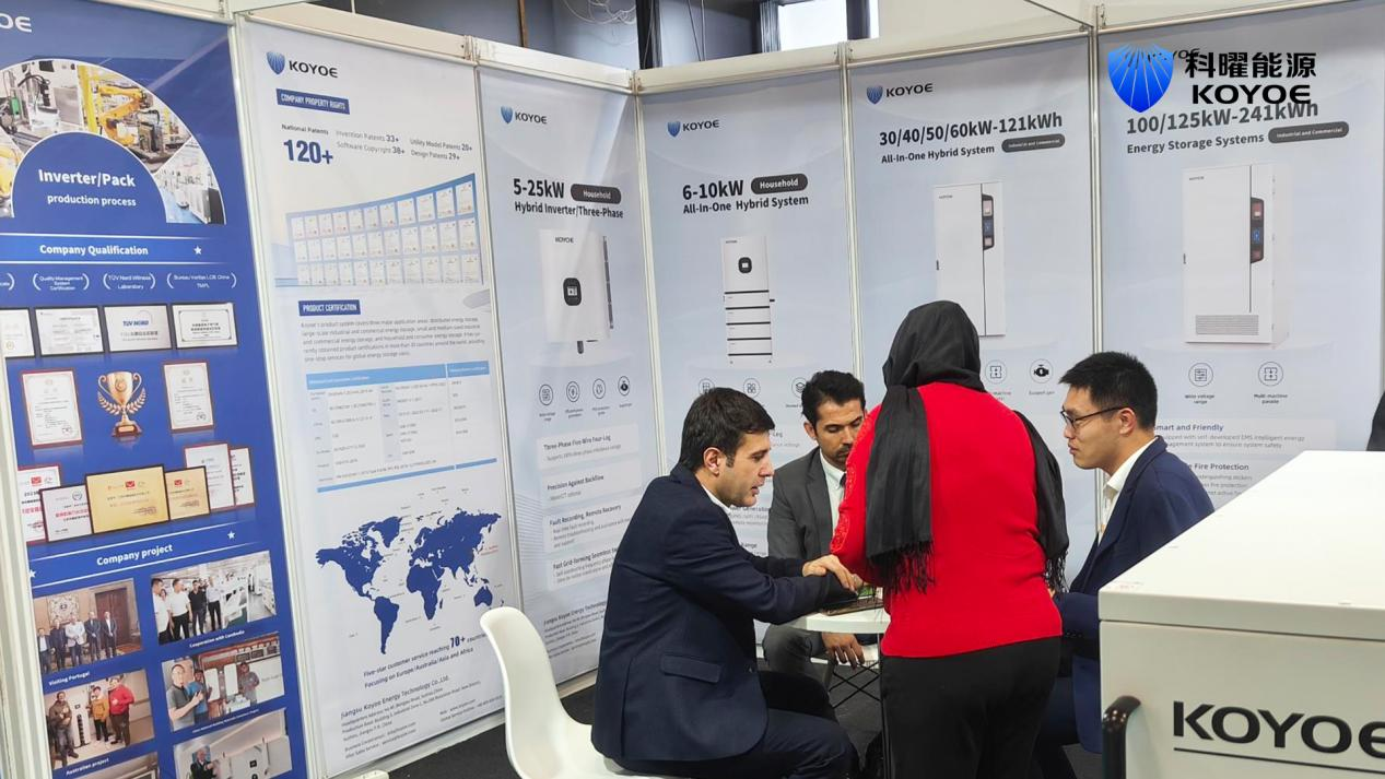 展会现场｜科曜能源亮相土耳其SOLAREX ISTANBUL