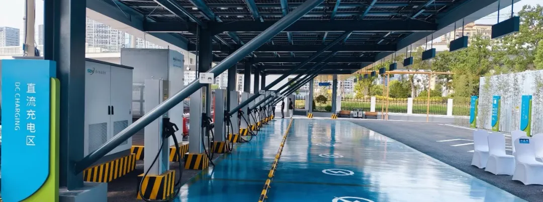 Suzhou\'s first  Koyoe Energy helps put into use the solar storage charging, inspection, release and replacement comprehensive energy demonstration station