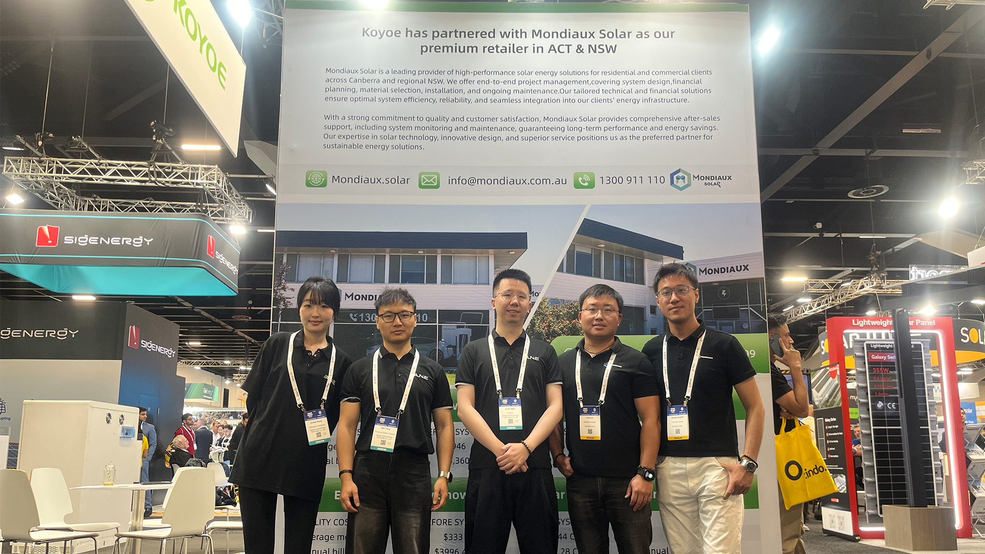 Exhibition Express  Koyoe Energy and its exclusive Australian partner A.N.E. made a splendid appearance at SECE, Australia\'s solar photovoltaic exhibition