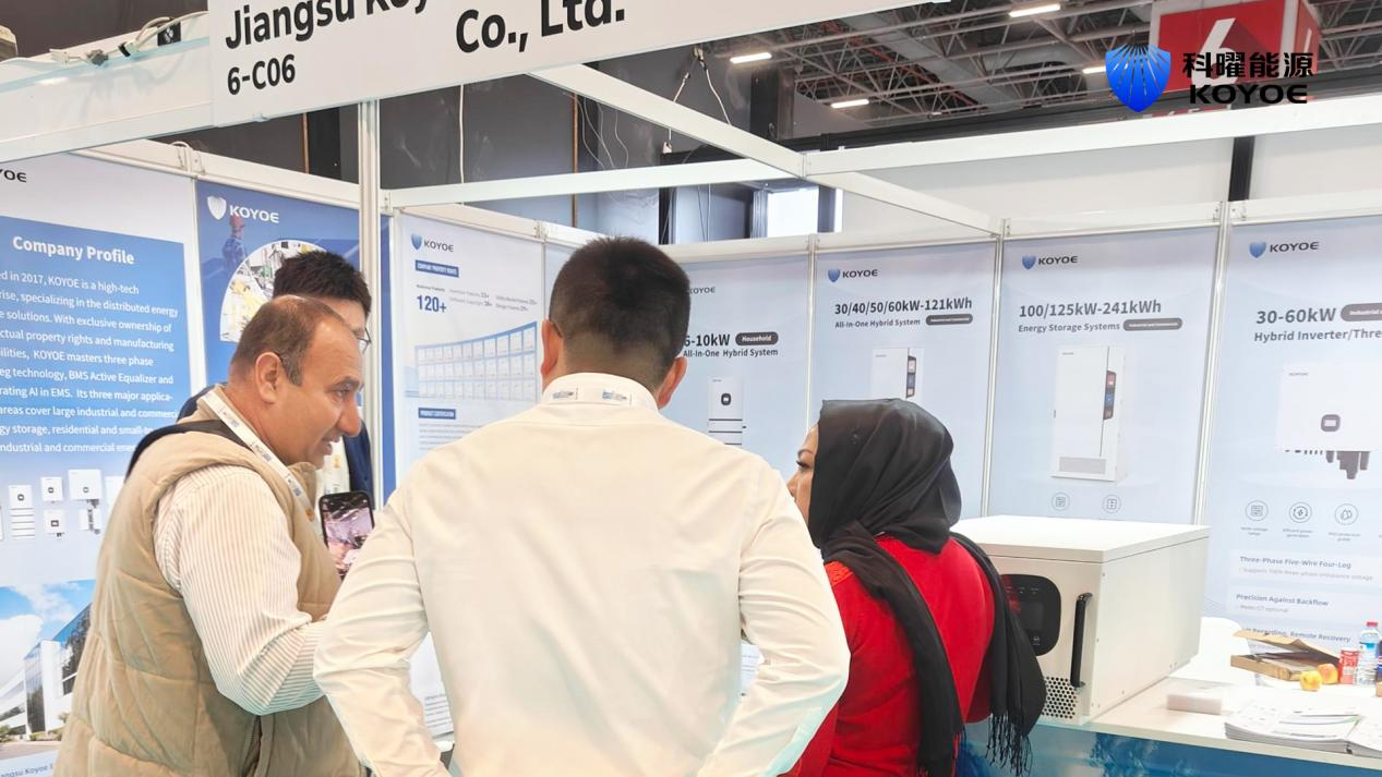 Exhibition site｜Koyoe Energy Debuts at SOLAREX ISTANBUL 2025 in Turkey
